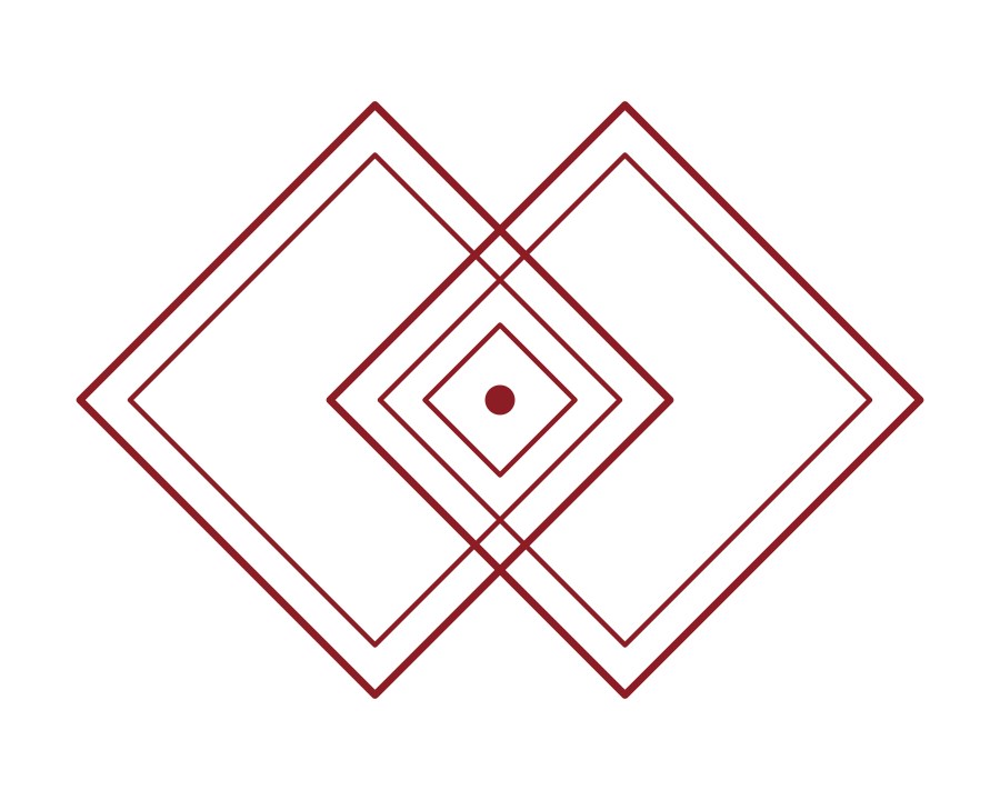 A07 方胜纹 图样（几何化示意）